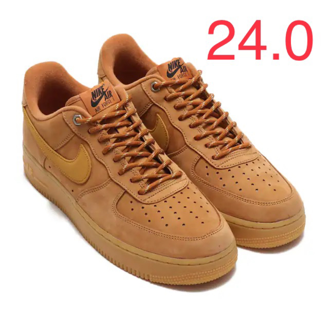 NIKE - ナイキ エアフォース1 AIR FORCE 1 ウィート 24.0cmの通販 by