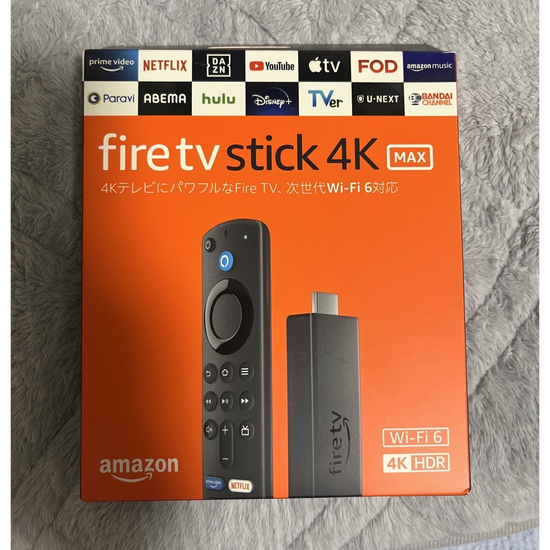 fire tv stick 4K MAX Amazon 新品未開封 | フリマアプリ ラクマ