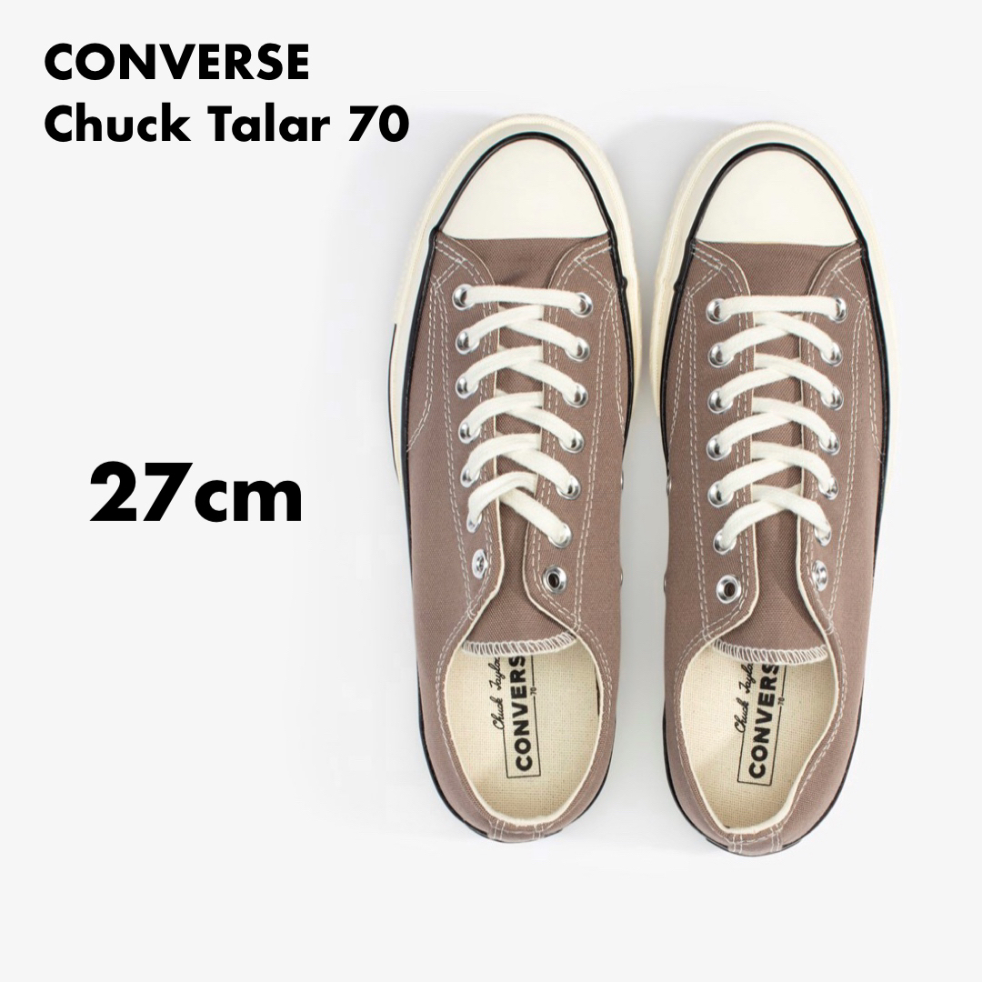 ベージュ《新品/27》コンバース チャックテイラー CT70 CONVERSE27cm