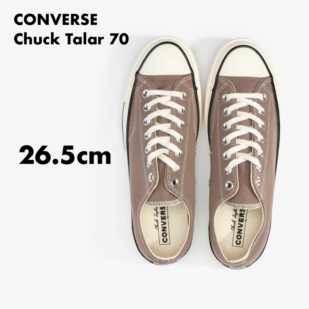 ベージュ《新品26.5》コンバース チャックテイラー CT70 CONVERSE265cm