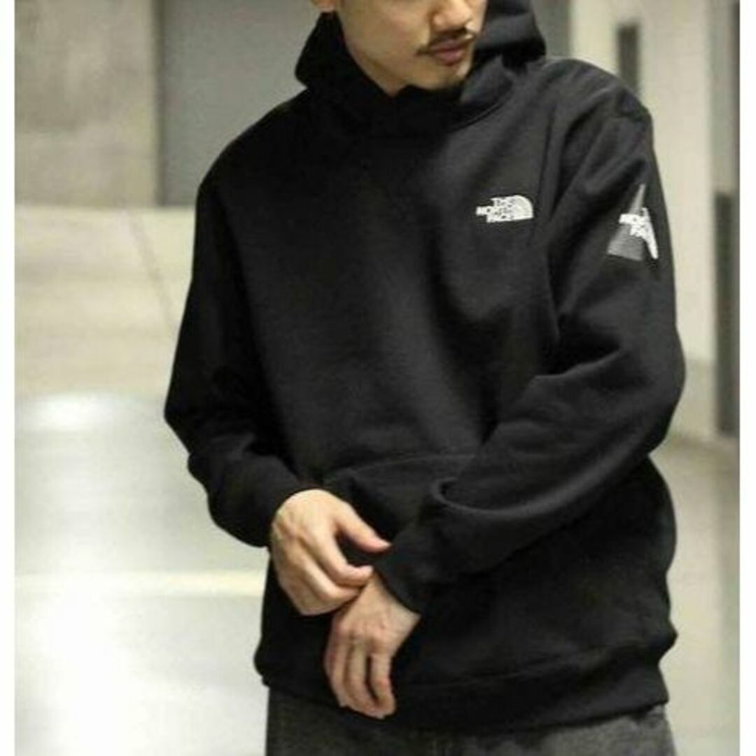 THE NORTH FACE - Square Logo Hoodie【 BLACK 】S スクエアロゴ