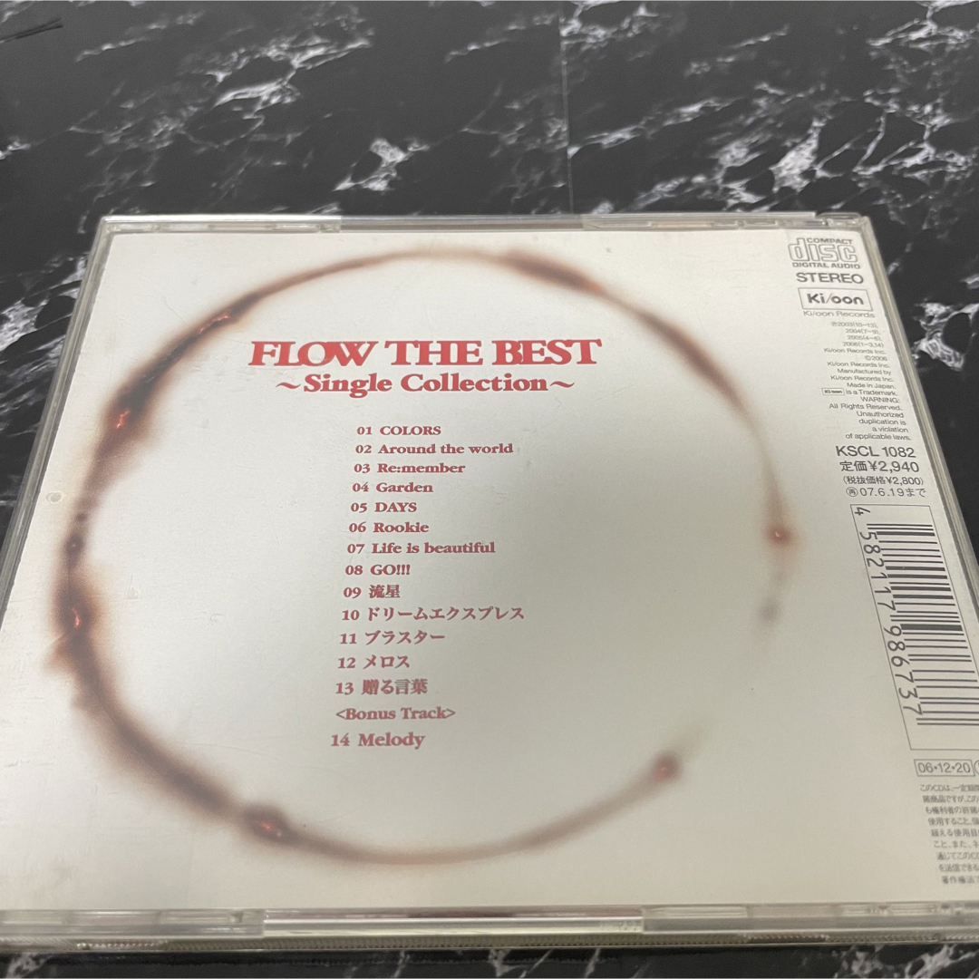 FLOW THE BEST～Single Collection～　/ FLOW エンタメ/ホビーのCD(ポップス/ロック(邦楽))の商品写真