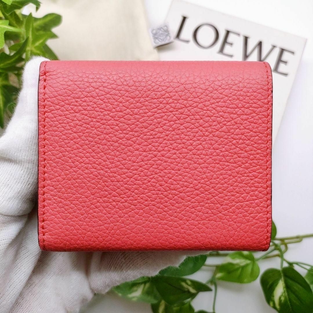 LOEWE - ロエベ 三つ折り財布 トライフォールドウォレット アナグラム