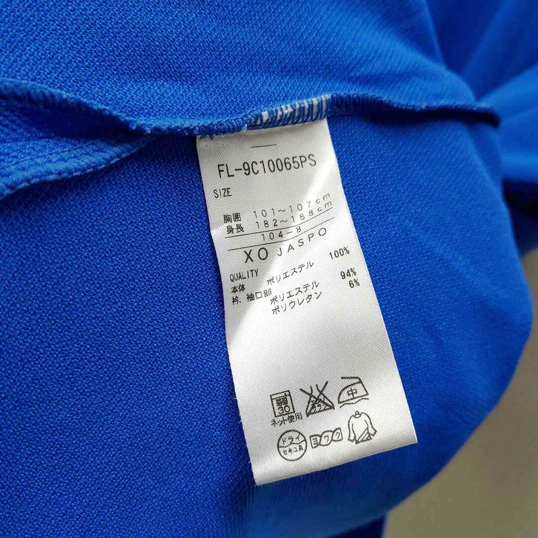 FILA(フィラ)のフィラ ポロシャツ 半袖 シャツ イタリア XO ブルー FL-9C10065PS メンズ トップス スポーツ/アウトドアのサッカー/フットサル(ウェア)の商品写真