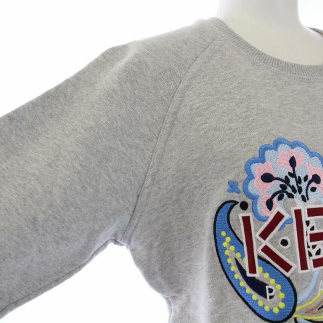 KENZO(ケンゾー)のケンゾー KENZO Embroidered Cotton Sweatshirt レディースのトップス(トレーナー/スウェット)の商品写真