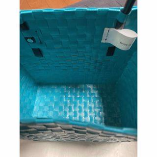 アニマルバスケット イエローフィッシュ ターコイズブルー