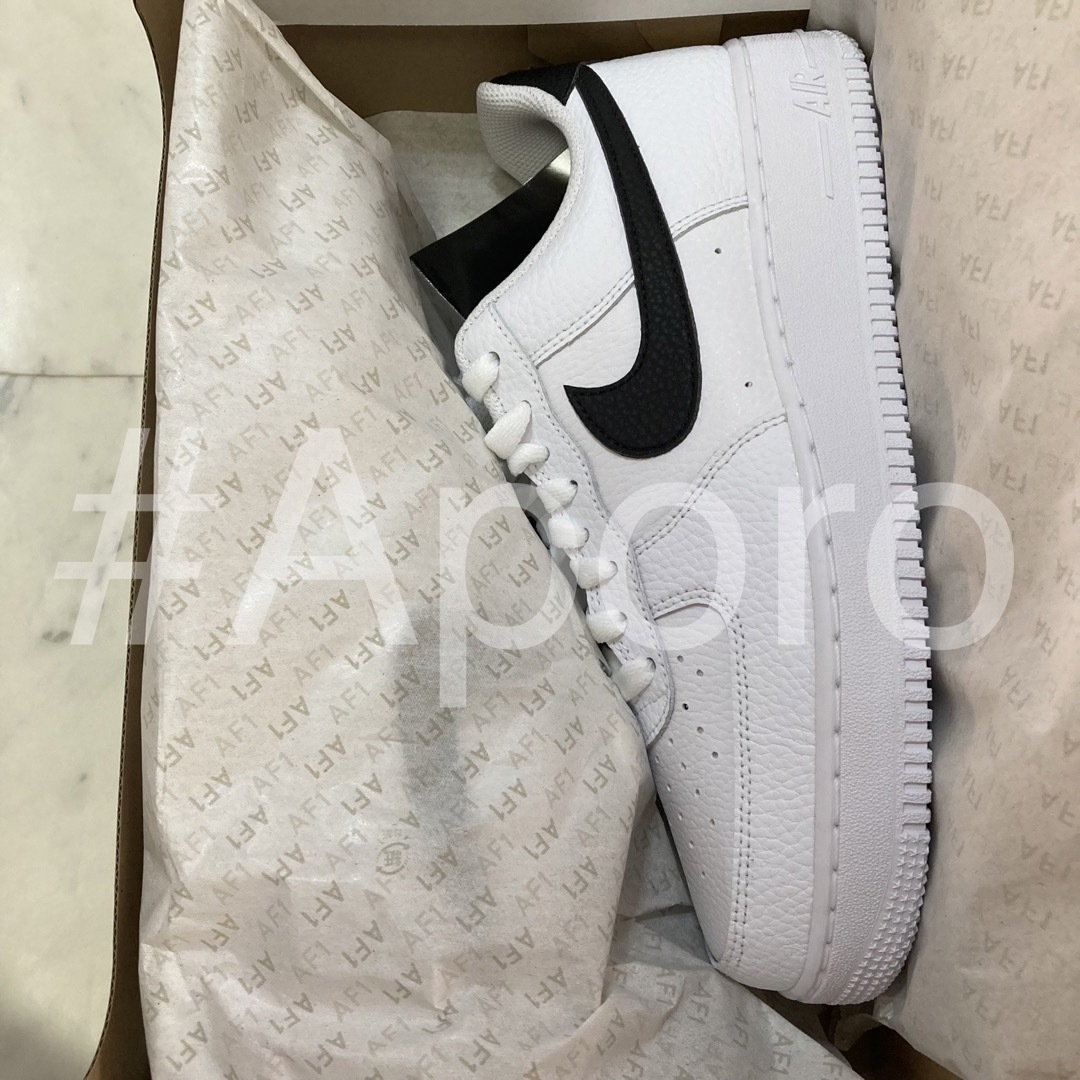 NIKE ナイキ AIR FORCE 1 エアフォース1 ホワイト 黒 27