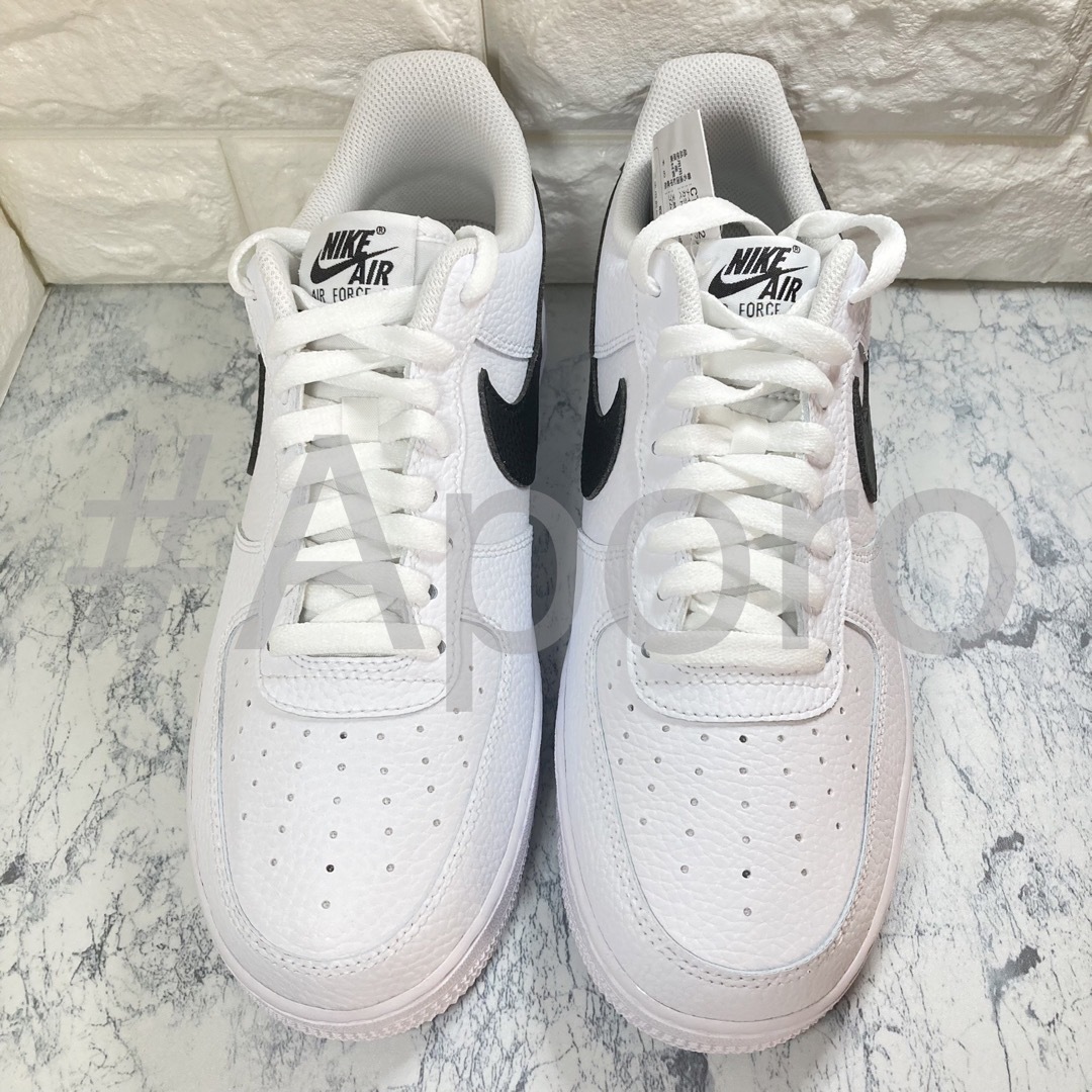 NIKE - NIKE ナイキ AIR FORCE 1 エアフォース1 ホワイト 黒 27の通販
