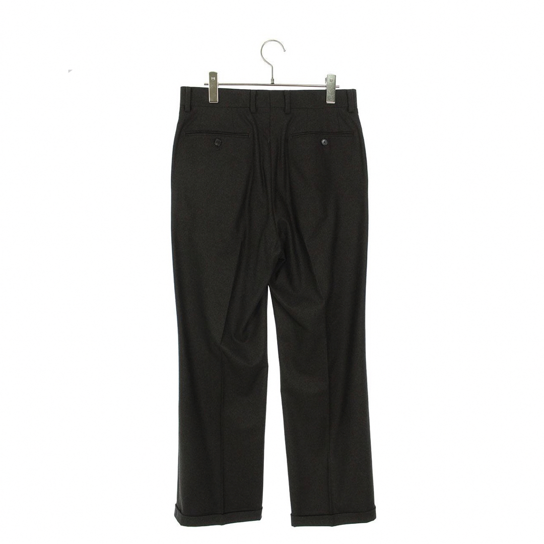 auralee 22aw wool fulling flannel slacks