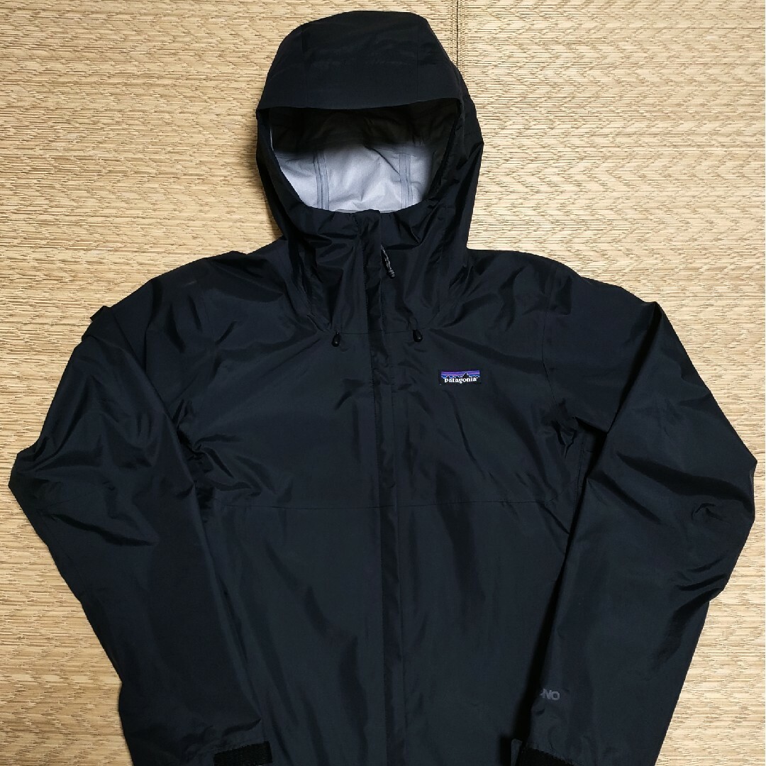 patagonia(パタゴニア)の【美品】パタゴニア　メンズ・トレントシェル 3L・ジャケット　ブラック　XS メンズのジャケット/アウター(マウンテンパーカー)の商品写真