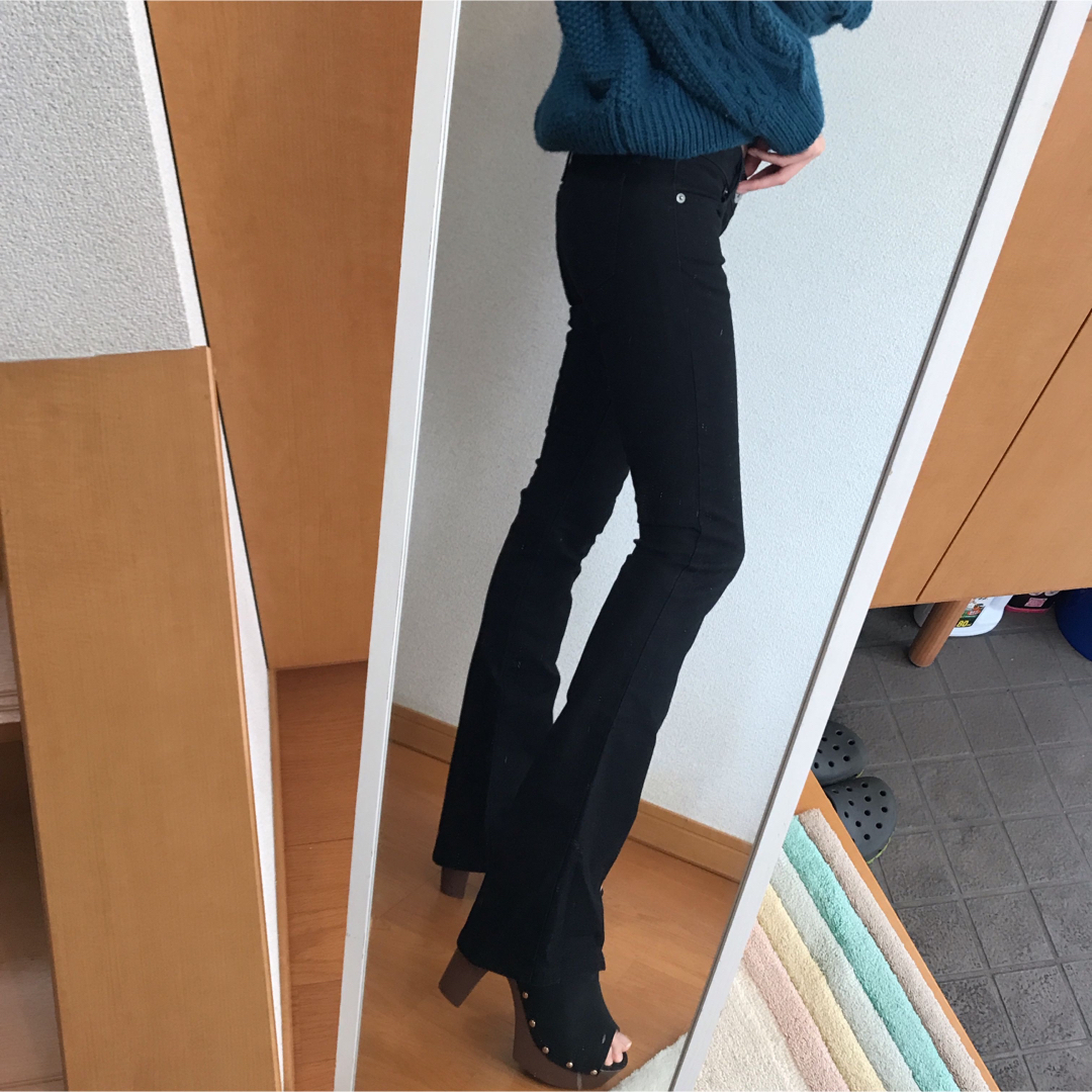 moussy デニムパンツ SLY rienda GYDA