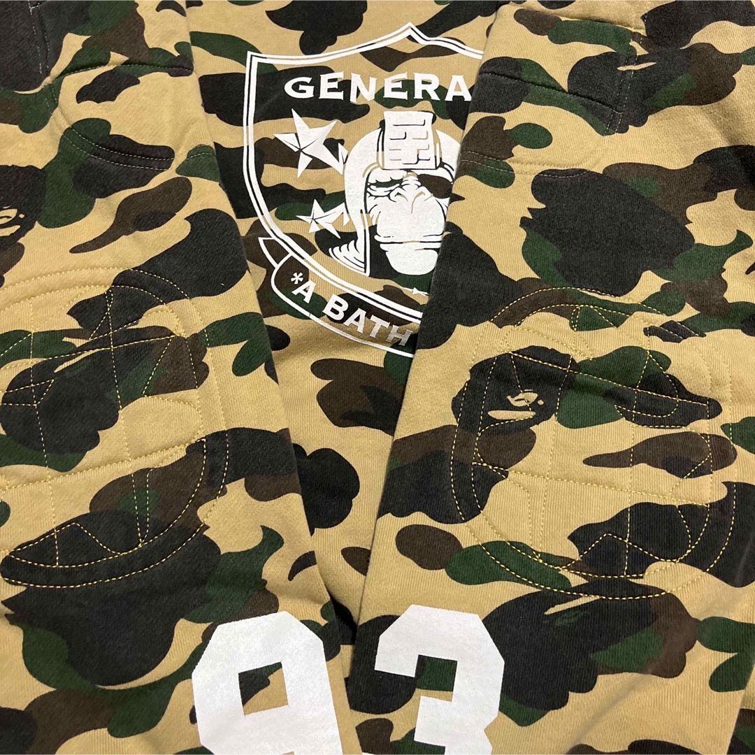 APE BAPE KAWS 1st CAMO 迷彩 スウェット パーカー L - スウェット