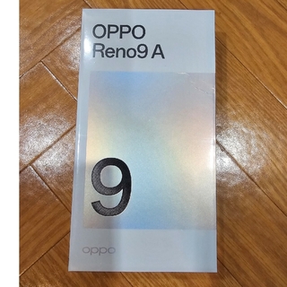 新品・未開封 OPPO Reno5 A　eSIM 版　アイスブルー　シュリンク付