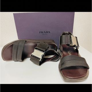 プラダ(PRADA)の美品　状態考慮　プラダ　ヴィンテージ　サンダル(サンダル)