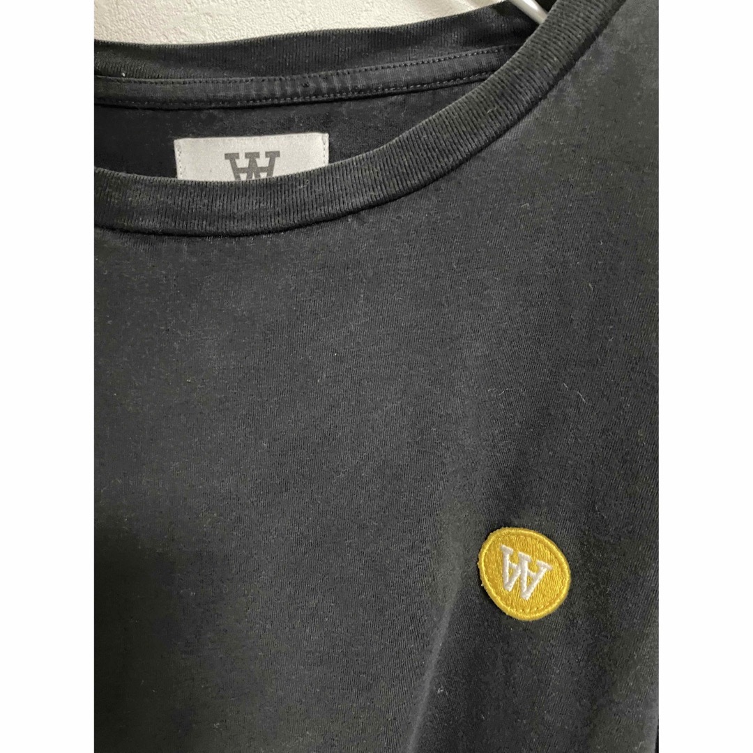 WOOD WOOD(ウッドウッド)のDOUBLE A by WOOD WOOD 胸ワンポイントロゴ Mサイズ メンズのトップス(Tシャツ/カットソー(半袖/袖なし))の商品写真