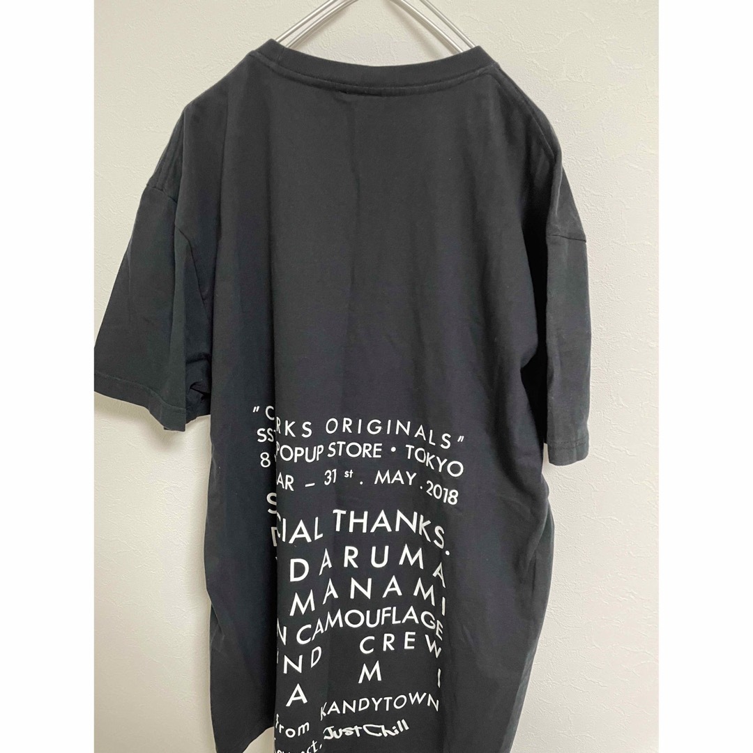 Clarks(クラークス)のクラークス18SS POPUP STORE限定 ロゴプリントクルーネックTシャツ メンズのトップス(Tシャツ/カットソー(半袖/袖なし))の商品写真