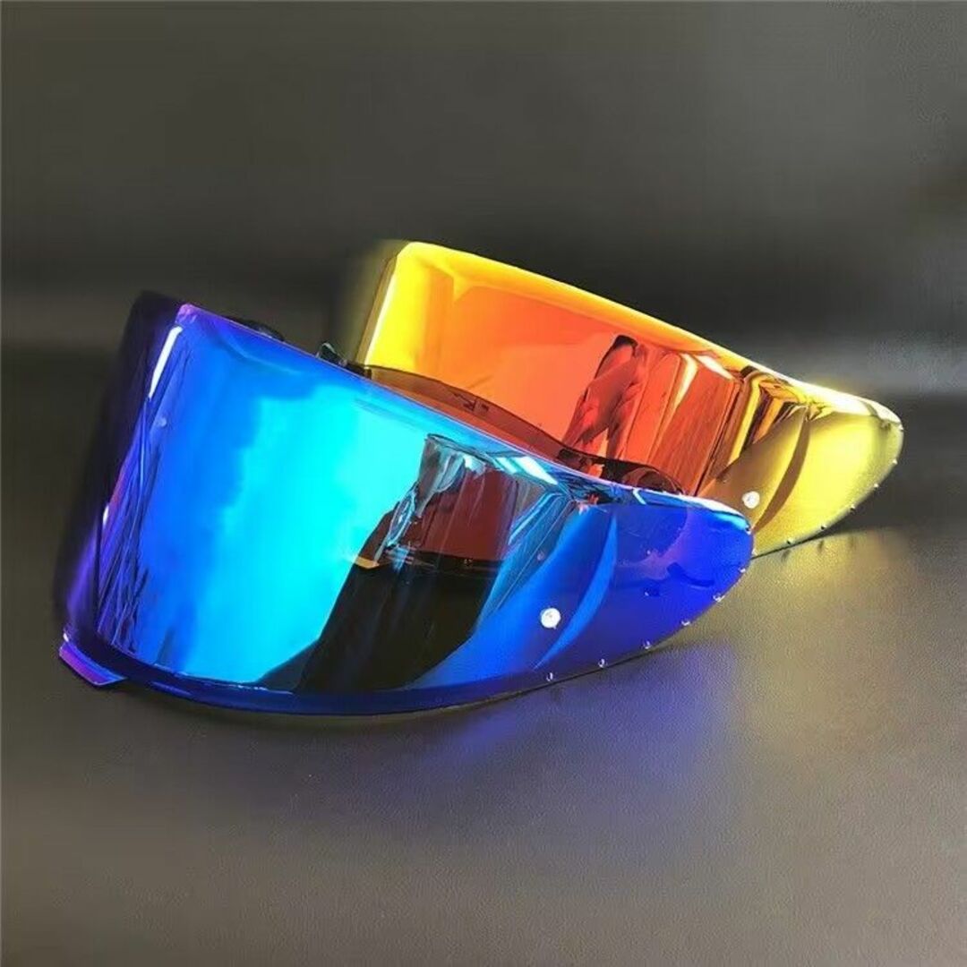 SHOEI X15 & Z8 ヘルメット交換用 濃いスモーク シールド A