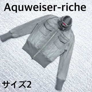 Apuweiser-riche エコファー ライダースジャケット 2