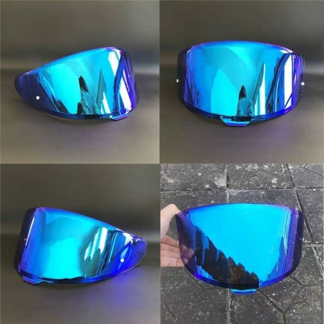 美品　SHOEI X15 Z8 ヘルメット交換用 　ブルー　 シールド