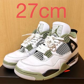 ナイキ(NIKE)のNIKE - AIR JORDAN 4 " OIL GREEN "(スニーカー)