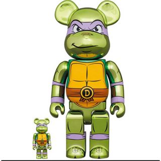 BE@RBRICK DONATELLO CHROME Ve100％ & 400％の通販 by issice's shop ...