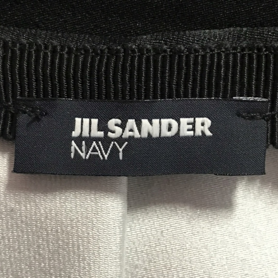 JIL SANDER NAVY ひざ丈スカート 38(S位) 紺