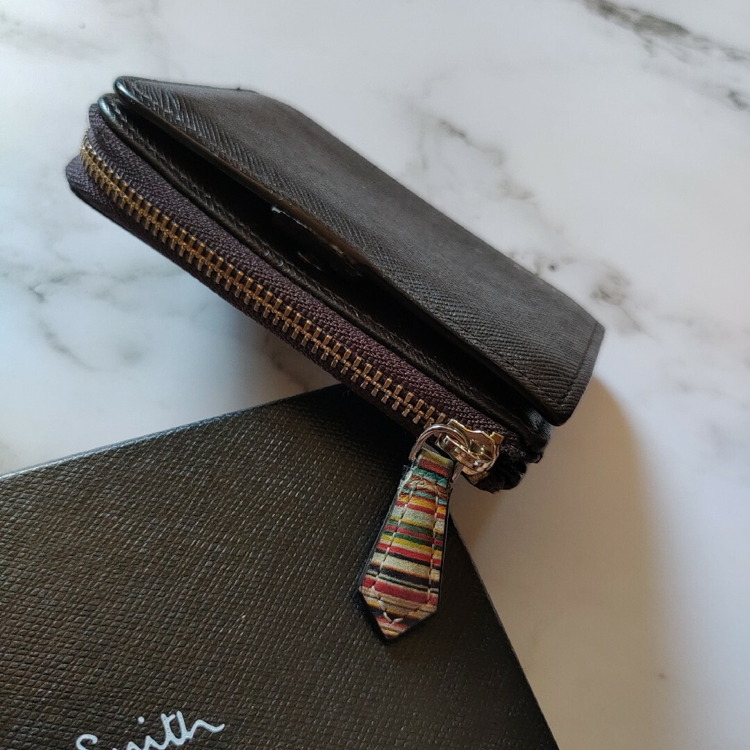 新品ポールスミス Paul Smith 4連キーケース ダブルステッチ