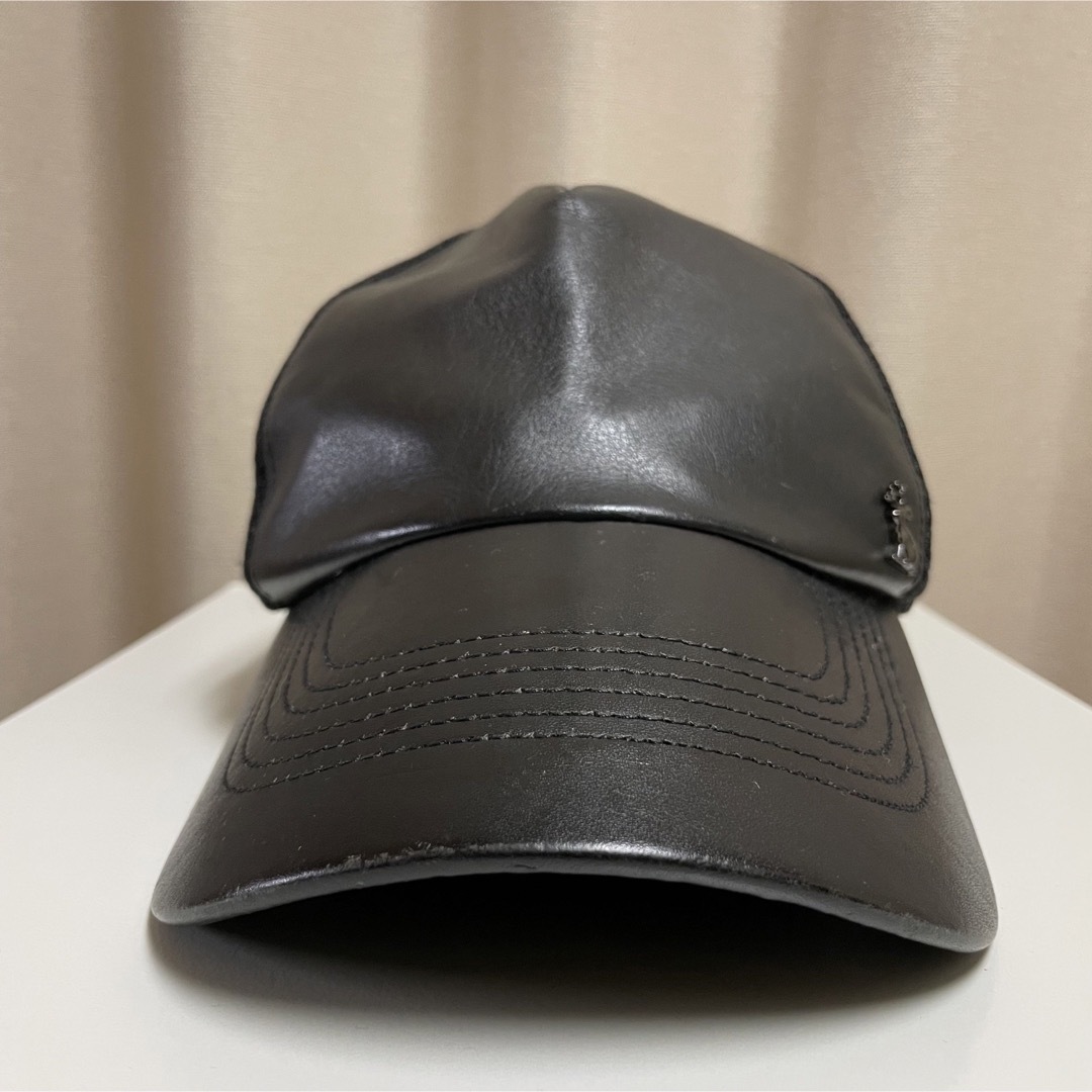 arth アース　レザーキャップ　ブラック　LEATHER CAP BLACK