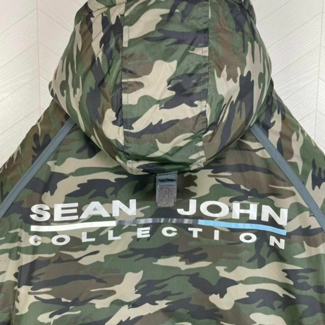 SEAN JOHN】ショーンジョン 迷彩 中綿 ダウンJKT B系 ストリート-