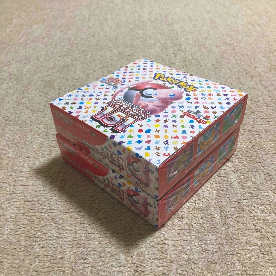 適切な価格 ポケモンカード　151　2box　シュリンク付き　未開封品