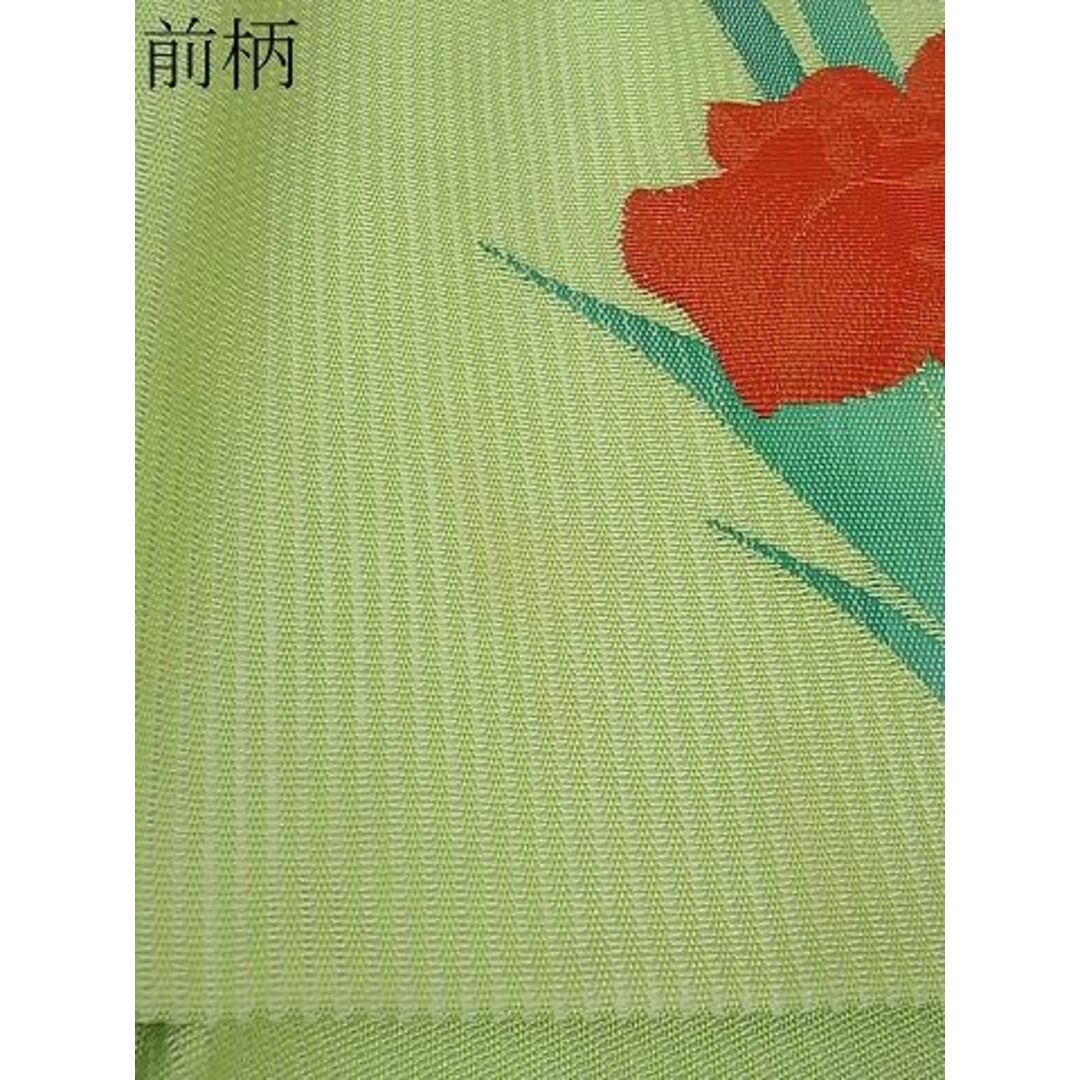 平和屋川間店■夏物　九寸名古屋帯　カトレア　逸品　hy7506 レディースの水着/浴衣(帯)の商品写真