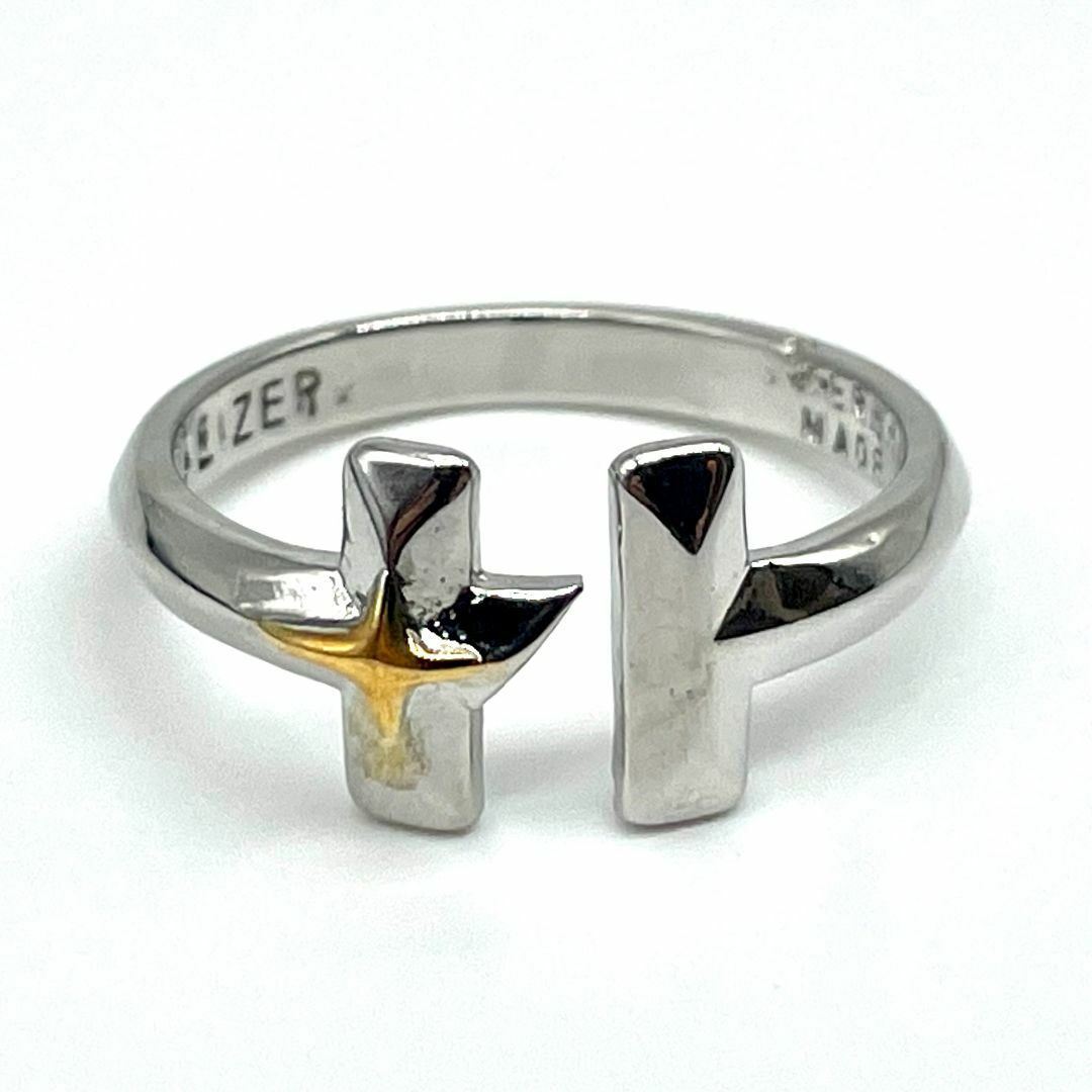 リング メンズ 指輪 17号 シルバー925 クロス 十字架 【PN3320】 メンズのアクセサリー(リング(指輪))の商品写真