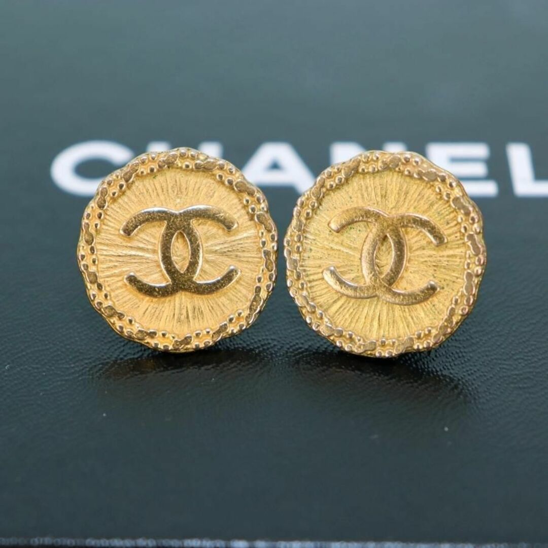 値下げ CHANEL イヤリング ヴィンテージ オールド 00A ココ