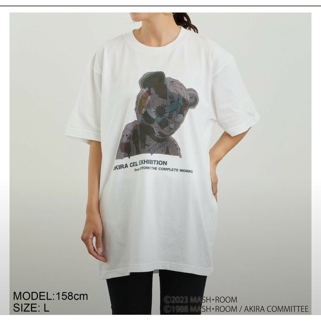 大友克洋全集　AKIRA セル画展　オリジナルTシャツ 【クマ】 Size M