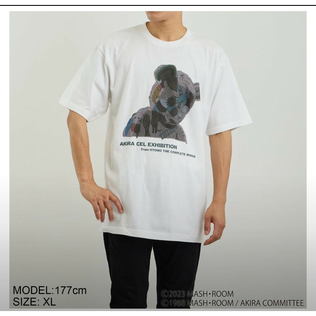大友克洋全集 AKIRA セル画展 オリジナルTシャツ 【クマ】 Size Mの