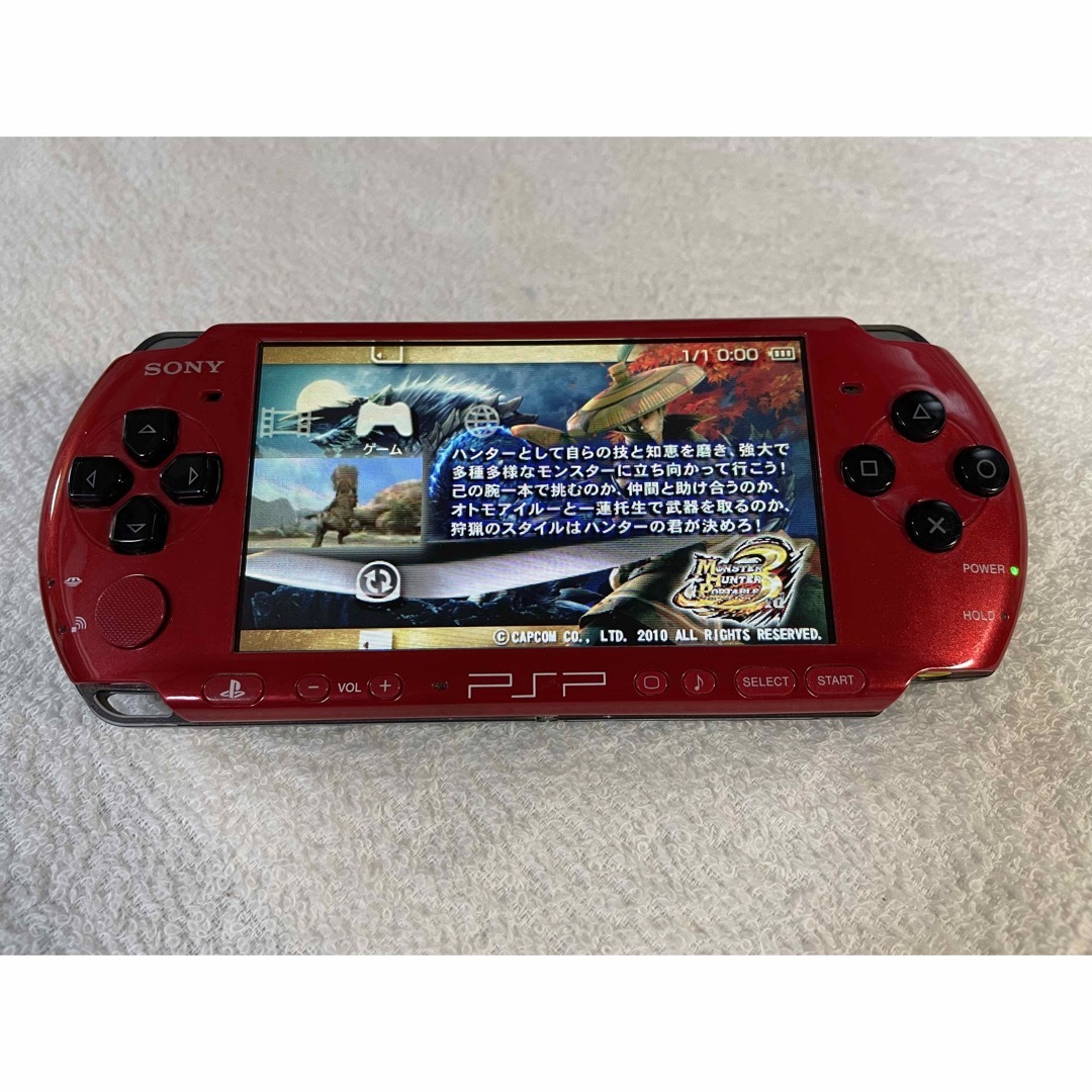 PlayStation Portable - レアカラー PSP-3000(PSPJ-30026) レット