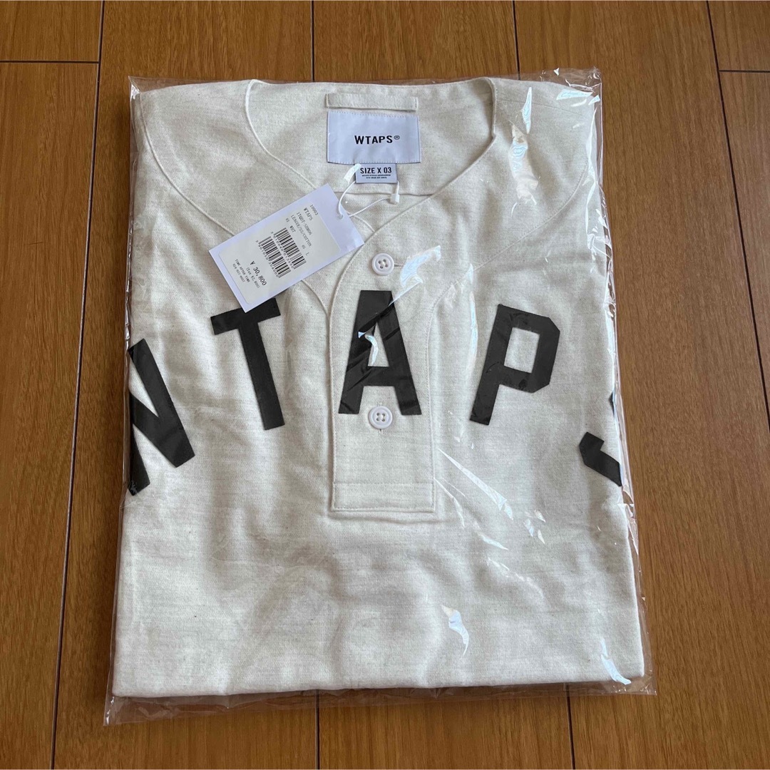 [新品]WTAPS 22SS BASEBALL LEAGUE S/S 03トップス