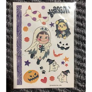 フジヤ(不二家)のペコちゃんハロウィン仮装ステッカー(小道具)