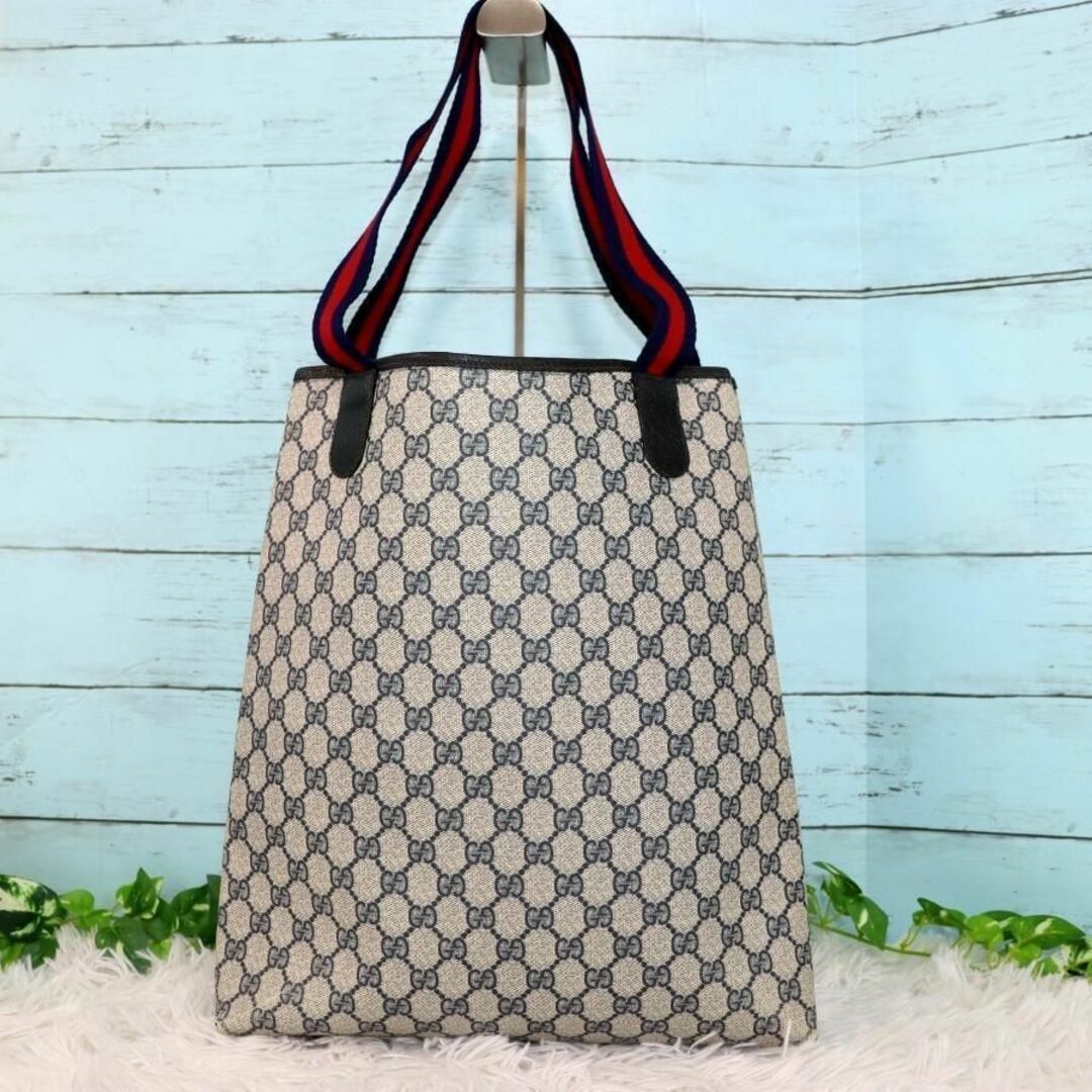 Gucci - オールドグッチ シェリーライントートバッグ GGスプリーム