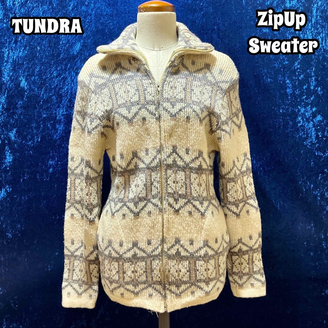 TUNDRA フルジップ セーター