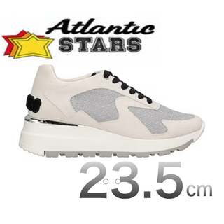 アトランティックスターズ(Atlantic STARS)のEU37 【新品】アトランティックスターズ　厚底　ライトグレー(スニーカー)