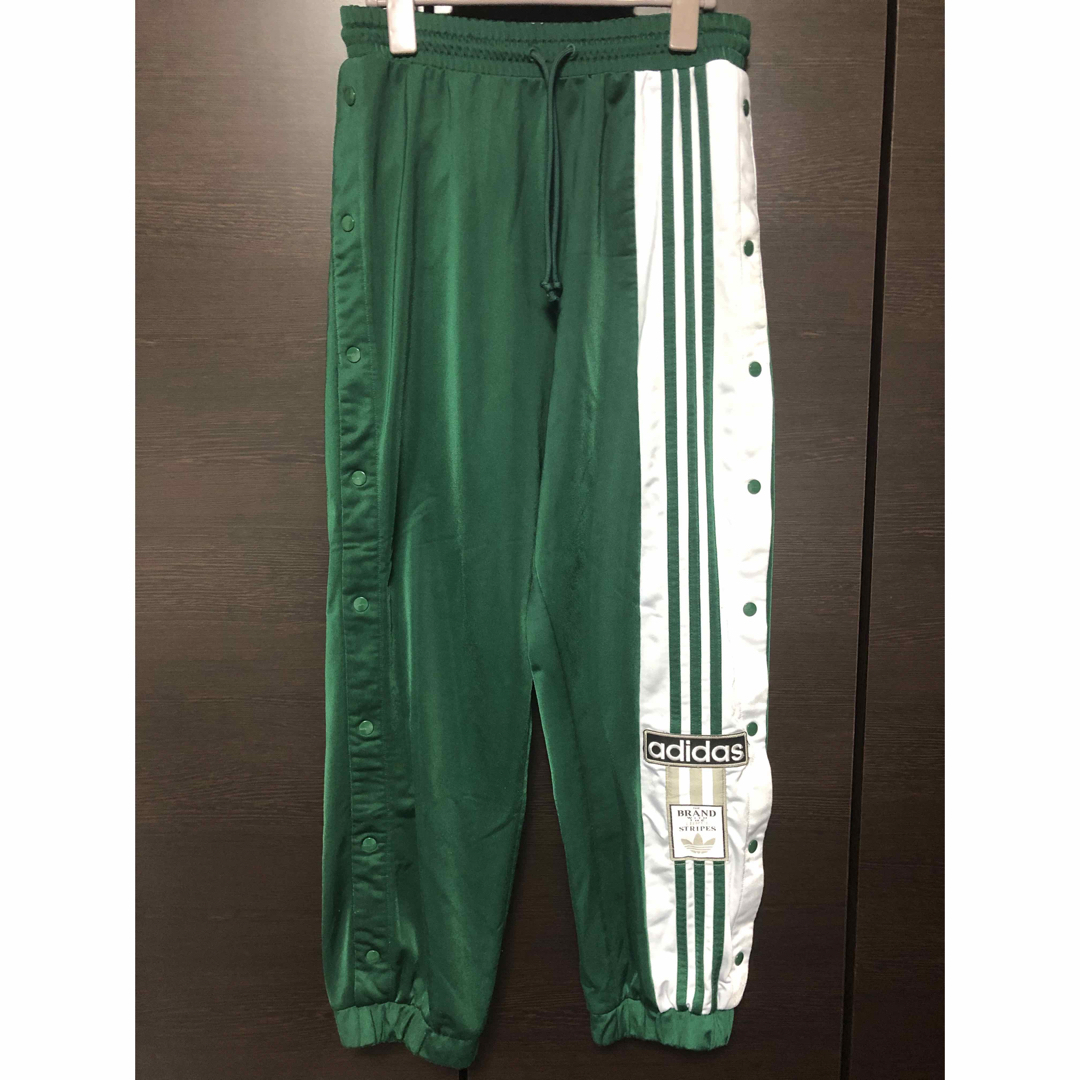 L 新品 adidas ADIBREAK PANTS アディブレイク パンツ 緑