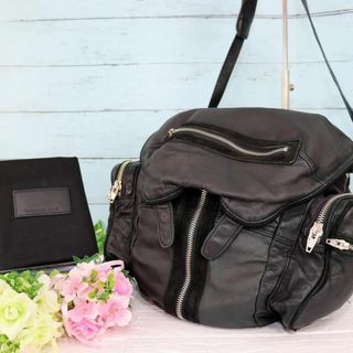 美品】ALEXANDER WANG ミニマルチ ピンクゴールド - リュック/バックパック