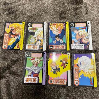 ドラゴンボール(ドラゴンボール)の☆バンダイ ドラゴンボール カードダス 7枚 (1992-1994)(カード)