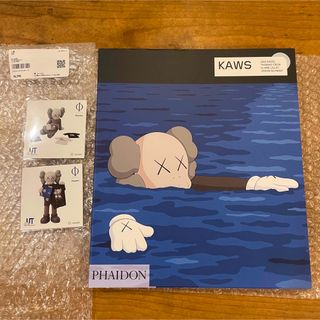 kaws カウズ アートブック ノベルティ トートバッグ ステッカー付き