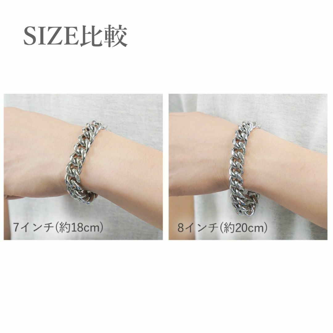 喜平チェーンブレスレットメンズゴールド18cm太め太いキューバンリンク ... 9/25まで【最大4万円OFFクーポン&全品ポイント5倍 】 ジュエリー JEWELRY 8メンTキヘイ ブレスレット アクセサリー K18 (イエローゴールド) メンズ ゴールド系 8メンT 20.5g | ブランド