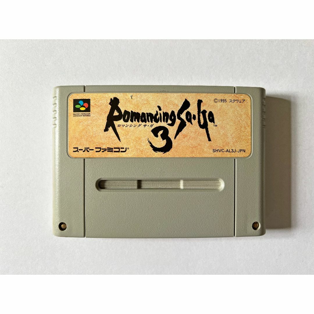 SFC ロマンシングサガ3 箱説あり　スーファミ Romancing SaGa