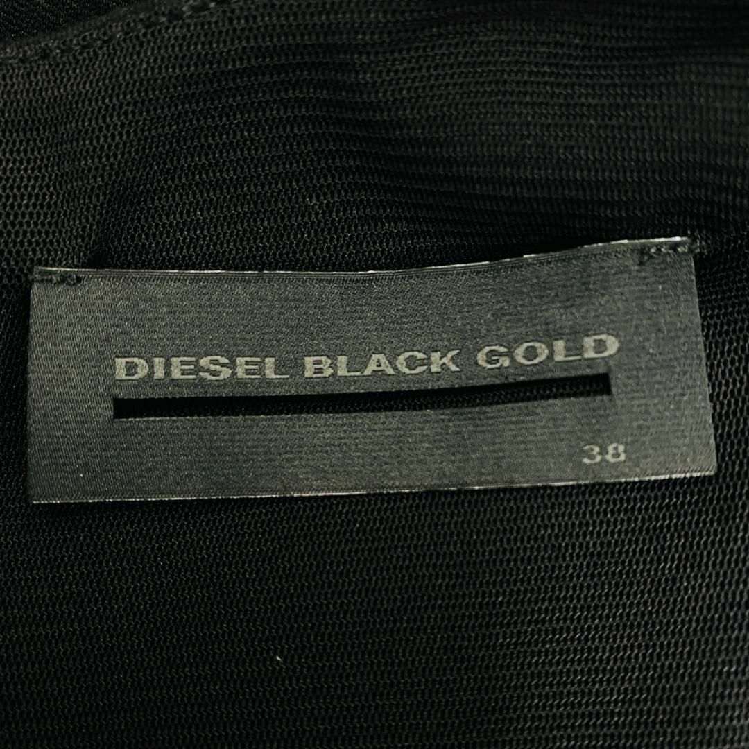 DIESEL BLACK GOLD - DIESEL BLACK GOLD ノースリーブプリーツ切替