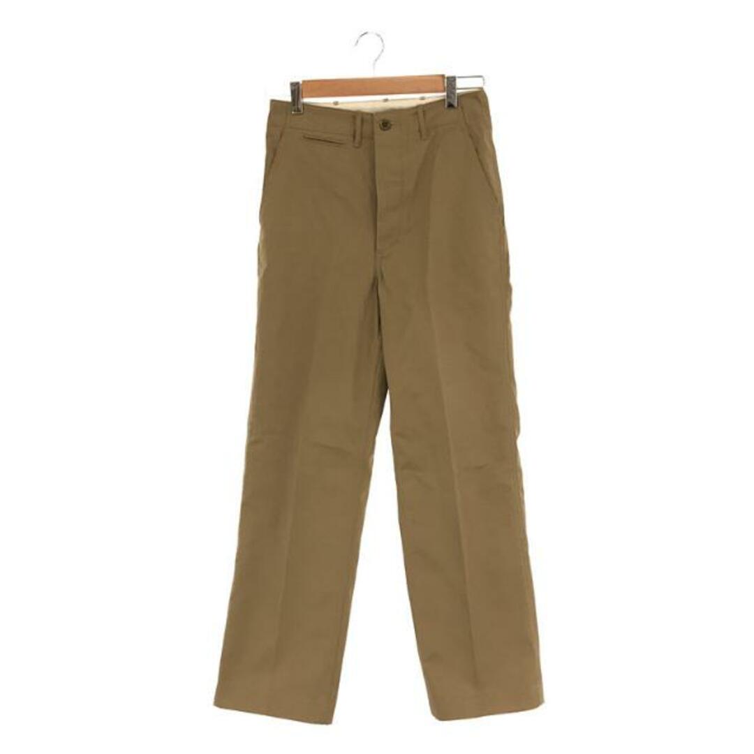 HYKE(ハイク)の【美品】  HYKE / ハイク | 2021SS | COTTON TWILL ARMY CHINOS チノパンツ | 1 | ベージュ | レディース レディースのパンツ(その他)の商品写真