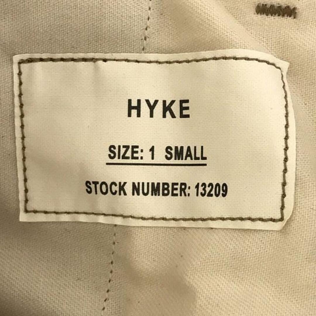 HYKE COTTON TWILL ARMY CHINOS(WIDE)171cm痩型体型着用サイズ